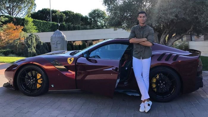 quais os jogadores mais ricos do mundo Cristiano Ronaldo